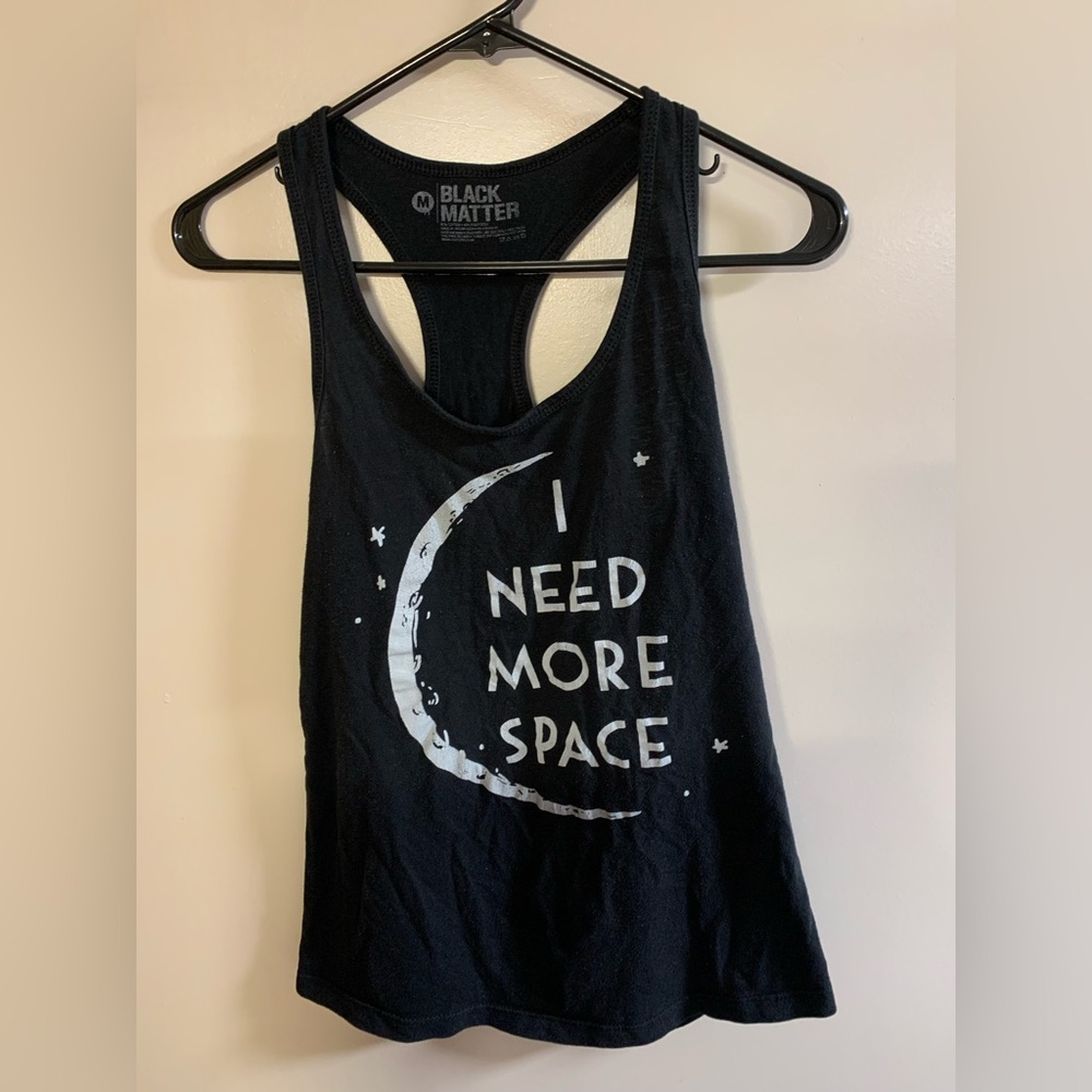 Black Matter Dark Racerback Tank